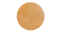 Ensemble de tables basses rondes modernes en bois massif, couleur personnalisable pour la protection, mobilier de salon et de maison