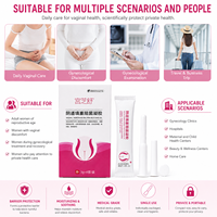 Gel Suppositoire Portable Soin Intime Féminin Doux Non Irritant Hydratant Contrôle des Odeurs Nourrissant