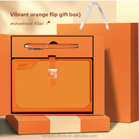 Coffret cadeau A5 personnalisé avec impression du logo Coffret d'entreprise de luxe Ensemble de cahiers A5 promotionnels pour cadeaux d'affaires promotionnels