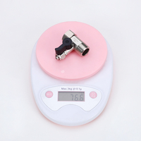 Connecteur de robinet moderne de 3/8 pouce, conception économe en eau en acier inoxydable 304, facile à installer, adapté à une utilisation en cuisine