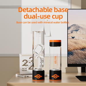 Tuổi thọ pin dài USB/Battery Powered xách tay Hydrogen chai nước với nồng độ cao 2000ppb + 420ml cho xe ngoài trời sử dụng - Product Image 2