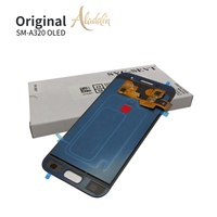 OLED d'origine Service Pack LCD A320 pour Samsung Galaxy A3 2017 téléphone portable pièces réparées LCD avec boîte d'emballage