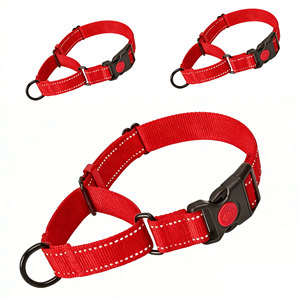 Collier pour chien de taille moyenne et grande en polyester réfléchissant, directement de l'usine, pour Golden Retriever et <span class=keywords><strong>Labrador</strong></span> - Product Image 4