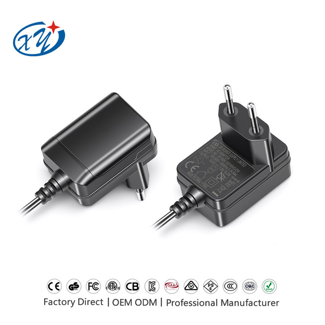 Factory OEM ODM AC/DC Power Adapter 5V-36V 0.5A-2A GS CE Certified, 5.5x2.1mm Plug for LED Network TV & Switches