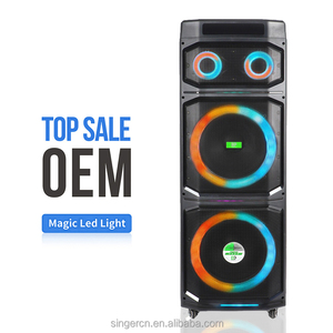 Système audio professionnel pour karaoké, enceinte de fête 12 pouces DP-2136 GD-2136, Son de qualité supérieure pour la musique du Jour de la Russie - Product Image 3