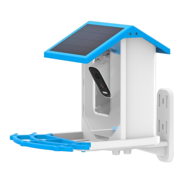 Oniya 1.25L Capacity WiFi Smart Bird Feeder Camera 5MP 2.5K Full HD Solar Powered Wireless Auto Capture Bird Video & Notify