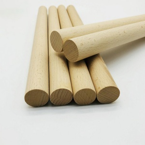 Les fabricants fournissent des manches en bois de hêtre, des manches en bois massif avec trou traversant pour outils de cuisine et de jardin. - Product Image 4