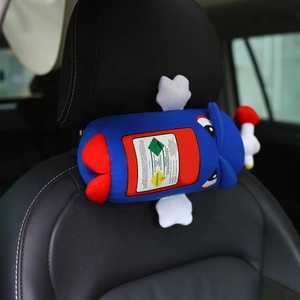 2024 New Xe Cổ Gối Xe Tựa Đầu Cho Lái Xe Phía Trước Ghế Hành Khách Nô Nos Chai Gối Xe Trang Trí Nội Thất Tựa Đầu Đệm Sang Trọng Gối - Product Image 2