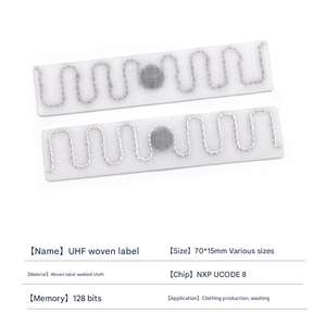 Étiquettes RFID industrielles de qualité stable, résistantes aux hautes températures, durables, lavables, pour le linge, les textiles, les cartes de visite, imperméables - Product Image 3