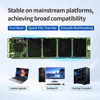 SSD M.2 SATA 2280 128 Go 256 Go 512 Go 1 To, SSD SATA III haute vitesse pour ordinateur portable, ordinateur de bureau, fournisseur OEM