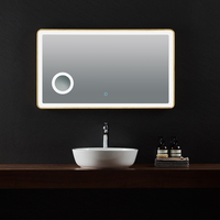 Miroirs de bain, décoration de maison Unique avec LED, Tunnel