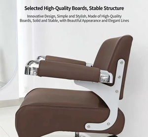 Fauteuils de Salon de Coiffure Haut de Gamme, Chaises de Coiffure Exclusives Réglables, Fauteuils de Coiffure pour Coloration à Chaud - Product Image 6