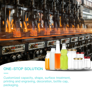 ขวดแก้วใส่น้ำผึ้งขนาด200มล. 220มล. 240มล. 260มล. 285มล. 300มล. พร้อมฝาโลหะสำหรับดองซอสพริก - Product Image 6