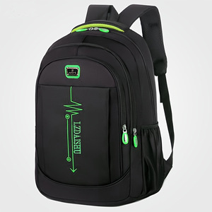 Large Capacity <b>Backpack</b> For <b>Men</b> Women Laptop Travel School Business Waterproof 20-35L <b>Black</b> Blue Orange Green Solid Color - Product Image 4