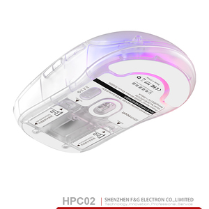 Paw3950 hiệu suất cao Chuột chơi game 36000 dpi RGB nhẹ có dây và 2.4G không dây với định hướng tay phải - Product Image 4