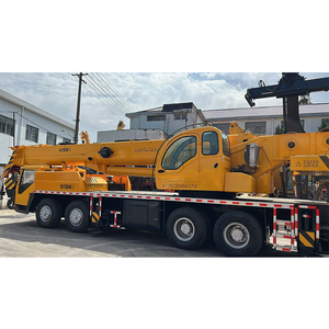 Grúa Hidráulica Usada Premium de 50 Toneladas con Motor Weichai Nacional II/III, Pluma Telescópica y Brazo para Operaciones de Elevación Pesada - Product Image 1