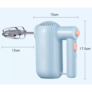 Batidora de Espiral Vertical Multifuncional, Mini Batidora Eléctrica de Mano para Masa y Huevos con Motor de CA de Cobre Puro, Multivoltaje EB027 - Product Image 3