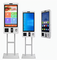 Terminal de paiement mobile en libre-service, borne de commande automatique, écran tactile, machine de point de vente pour restaurant, commerce de détail