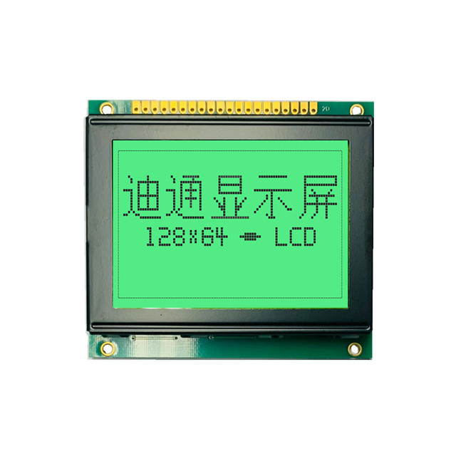 12864 Green Micro STN LCD Display Module with Touch Screen 128x64 Driving IC KS0107 KS0108 SBN0064 Product Category LCD Modules
