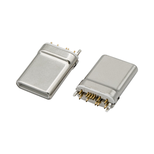 Conector USB Tipo-C Macho para Placa de Circuito Impreso, Carga Rápida de 5A, 10mm, Interfaz Metálica de 24 Pines, Sin Blindaje - Product Image 4