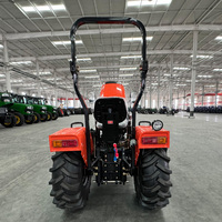 Mini Tractor Agrícola de 50hp 4x4 con Implementos Agrícolas para Invernadero, Viñedo y Huerto