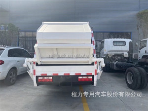 Camion compacteur de déchets HOWO 4X2 4 6 8cbm, véhicule de collecte des déchets efficace - Product Image 5