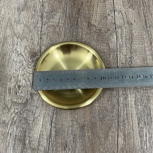 Posavasos <span class=keywords><strong>de</strong></span> Latón <span class=keywords><strong>de</strong></span> 10 cm <span class=keywords><strong>de</strong></span> Grosor, Soporte <span class=keywords><strong>para</strong></span> Tazas <span class=keywords><strong>de</strong></span> Té <span class=keywords><strong>de</strong></span> Cobre Puro, Almohadilla <span class=keywords><strong>de</strong></span> Aislamiento Térmico, Accesorio <span class=keywords><strong>de</strong></span> Vajilla <span class=keywords><strong>de</strong></span> Lujo <span class=keywords><strong>para</strong></span> Hoteles <span class=keywords><strong>y</strong></span> <span class=keywords><strong>Restaurantes</strong></span> - Product Image 2