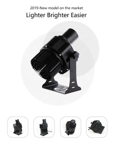 Projecteur de logo LED TNT 60W haute définition IP67, rotation, étanche, projecteur de gobo extérieur, projecteur de sol, lampe publicitaire - Product Image 6