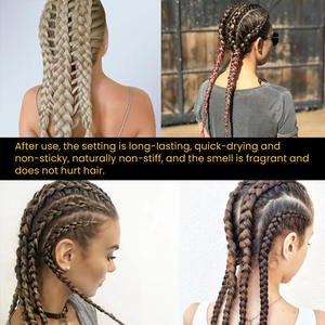 <span class=keywords><strong>Gel</strong></span> pour cheveux en cire pour femme, vente en gros, marque privée, dreadlocks, conditionnement, brillant, personnalisé, contrôle des bords - Product Image 4