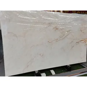 Chinese natural calacatta calcutta gold white marble with gold veins