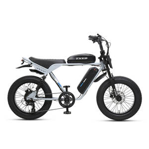 <span class=keywords><strong>Moto</strong></span> Elettrica TXED Personalizzabile <span class=keywords><strong>con</strong></span> Doppia Batteria 48V 13Ah, Telaio in Lega da 20'', Freno a Disco Idraulico, Motore da 750W - Product Image 2