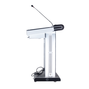 De aluminio de púlpito de la Iglesia reunión <span class=keywords><strong>atril</strong></span> presentador/soporte de altavoz plataforma de <span class=keywords><strong>escenario</strong></span> interactivo <span class=keywords><strong>atril</strong></span> - Product Image 6