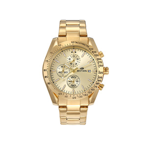 Reloj de Cuarzo Ronda de Lujo para Hombre 2025 - Reloj de Pulsera de Acero Inoxidable, Elegante, Casual y Ejecutivo, Resistente al Agua y a los Arañazos - Product Image 1