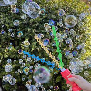 EPT Yazlık Açık Hava Karikatür Çok Delikli 3 Fırçalı Baloncuk Çubuğu Çocuklar İçin Baloncuk Üfleyici Oyuncak - Product Image 3