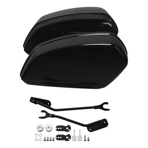 กระเป๋าข้างสีดำเงาสำหรับ Harley Softail <span class=keywords><strong>Low</strong></span> <span class=keywords><strong>Rider</strong></span> ST FXLRST ปี <span class=keywords><strong>2022</strong></span>-2024 - Product Image 2