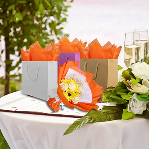 Bán buôn đầy màu sắc biểu tượng tùy chỉnh in ấn đồng bằng rắn đóng gói gói quà Tặng mô giấy - Product Image 6