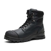 Bottes de travail imperméables ZGL621 - Bottes de sécurité à embout d'acier avec fermeture éclair pour une utilisation pratique, bottes de travail de sécurité de haute qualité résistantes aux produits chimiques