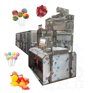 מנגו ג 'לי סוכריות ביצוע מכונת ליפופ ג' לי מנגו ייצור תבנית ממתקים תבנית