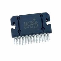 IC AMP AB QUAD 75W 25FLEXIWATT 4 X 48 W MOSFET Quad Bridge Power Amplifier ZIP25 TDA 7851L 7851