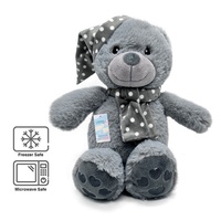 Coussin chauffant amovible et micro-ondable, personnalisé, en peluche douce, pour animaux en peluche, jouets et sacs, pour le confort