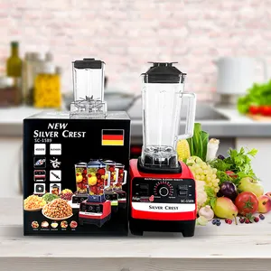 Double Cup Strong Commercial Heavy performance Duty blender Maker Low Noise Juice Mixture Blender For Juice