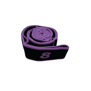 Bande de résistance pour yoga, 8 sections, entraînement numérique de force pour les seniors, bandes d'exercice pour le renforcement musculaire, en polyester et coton durables - Product Image 4