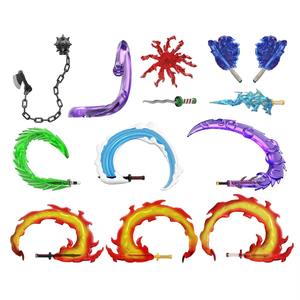 Vente en gros de jouets en blocs de construction en plastique ABS Demon Japanese Anime Agatsuma Zenitsu Tanjirou Nezuko pour enfants WM6218 - Product Image 1