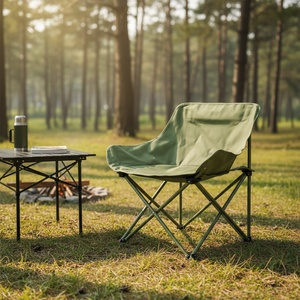 Sedia Pieghevole in Tessuto CASAMAX WL AK-9872 - 44*43*70CM - Arredo Moderno e Resistente per Giardino, Portatile - Product Image 3