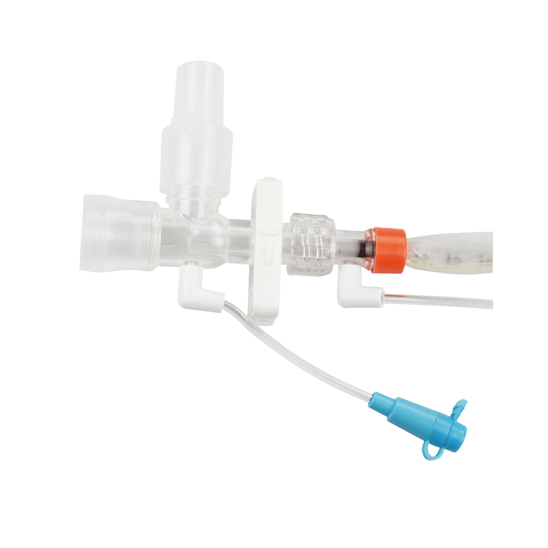 Catéter de succión médica desechable estéril para hospital Catéter de succión cerrado con marca de 72 horas Catéter de succión de esputo