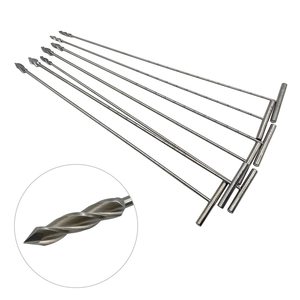 Strumento alesatore asta rigida in acciaio inox 1pc strumenti chirurgici ortopedici tipo T - Product Image 1