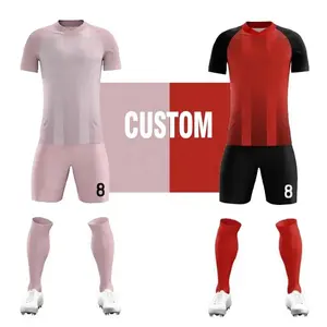 Nombre y número personalizados, nuevo uniforme de fútbol, camiseta de poliéster, camiseta de fútbol, camiseta de fútbol de Gambia