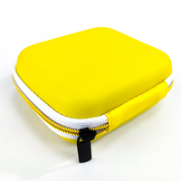 Étui de maquillage professionnel en EVA imperméable personnalisé, mini sacs en velours, trousse de toilette pour femmes, fermeture éclair, miroir LED