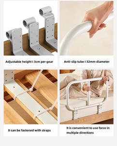 Barandilla de Seguridad para Cama Plegable con Barandilla Protectora para Prevenir Caídas de Bebés, Uso en Cocina y Comedor, Barandilla de Plástico de Alta Calidad para Junto a la Cama - Product Image 3