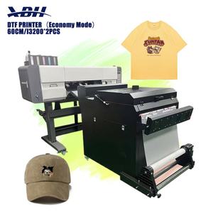 เครื่องพิมพ์ DTF รุ่น XBH Promotion ขนาด 60 ซม. หัวพิมพ์ Eps 13200 สองหัว พร้อมเตาอบแบบเขย่ารุ่นใหม่ สำหรับพิมพ์เสื้อผ้า กางเกงยีนส์ และกระเป๋า - Product Image 1